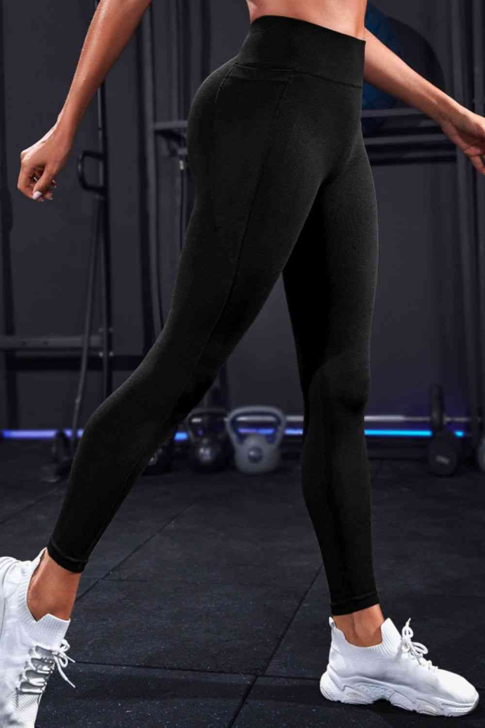 Legging de sport à large ceinture