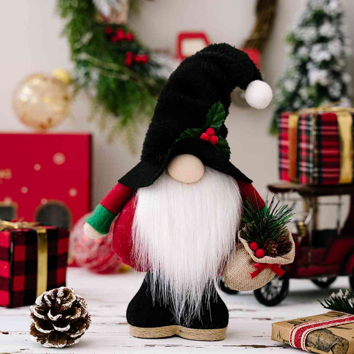 Gnome de Noël sans visage