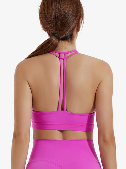 Soutien-gorge de sport à dos en T