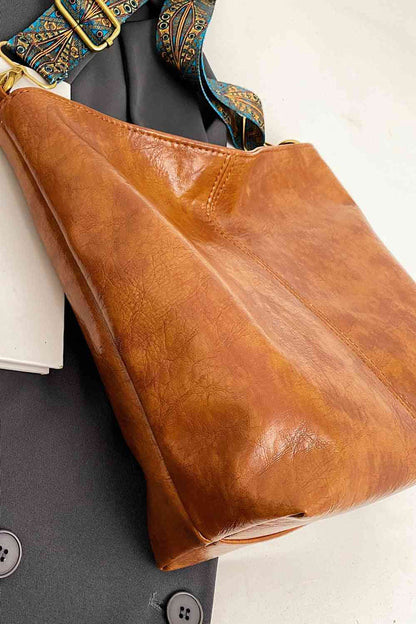 Sac à bandoulière en cuir PU adoré