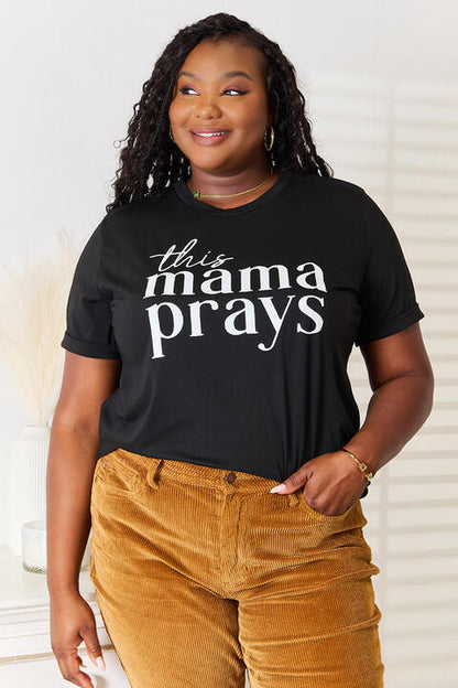 J'adore simplement CETTE MAMA PRIE T-shirt graphique