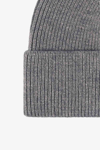 Gorro de punto cálido en días fríos