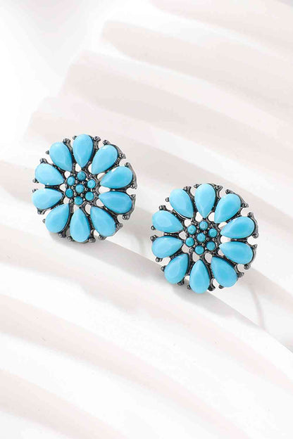 Boucles D'oreilles Turquoises