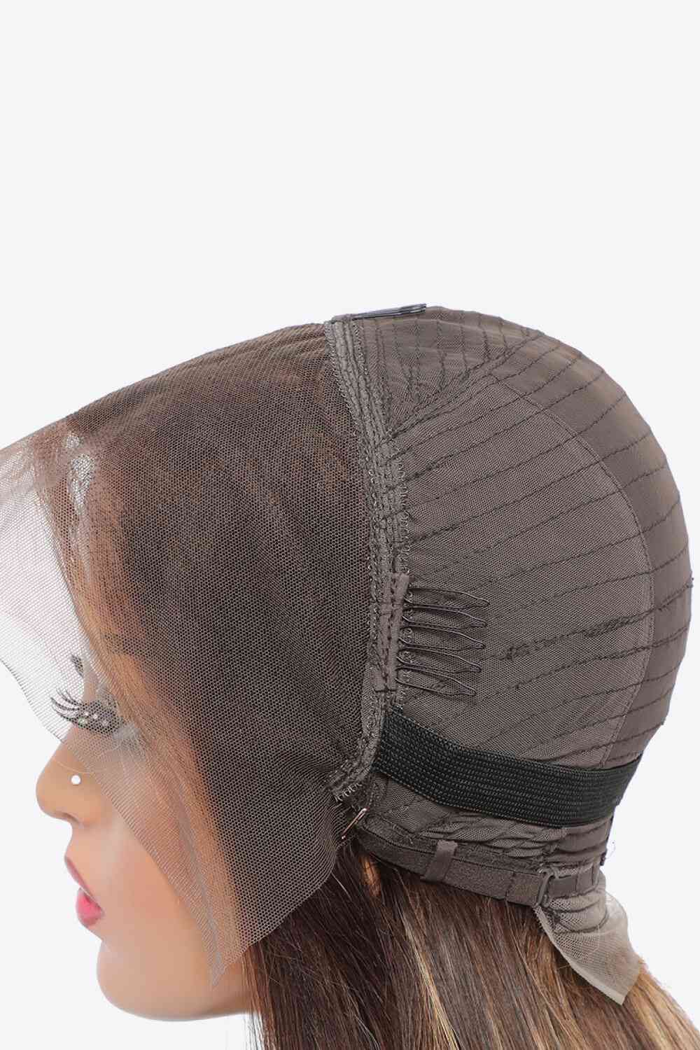18" les perruques d'avant de dentelle de #P4/27 13x4 mettent en valeur la densité de Wave150% de corps de cheveux humains