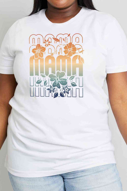 Simply Love Full Size MAMA Graphic Cotton T-Shirt