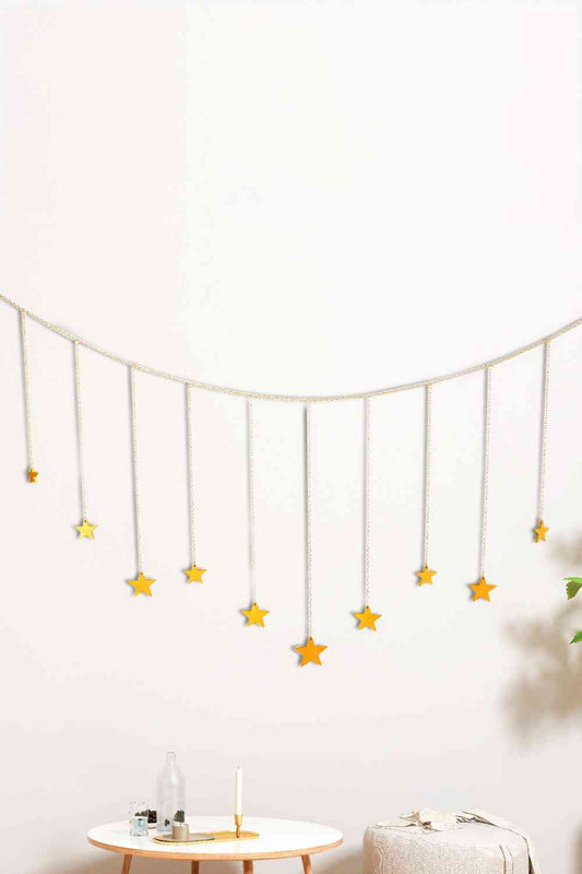 Colgante de pared de estrella lunar