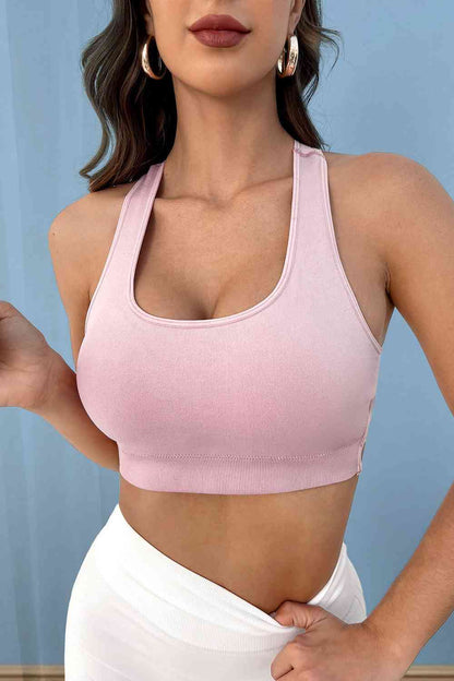 Soutien-gorge de sport croisé