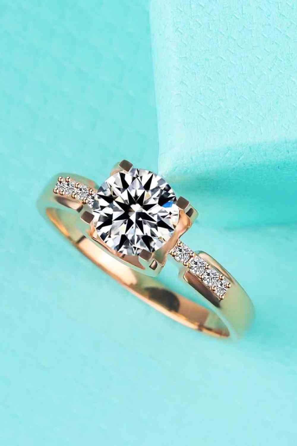 Bague Moissanite 1 Carat