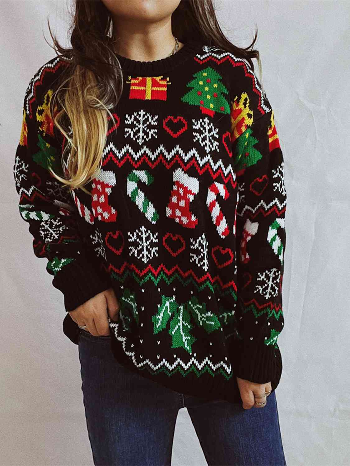 Pull élément de Noël