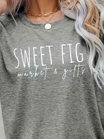 SWEET FIG MARKET &amp; CADEAUX T-shirt graphique