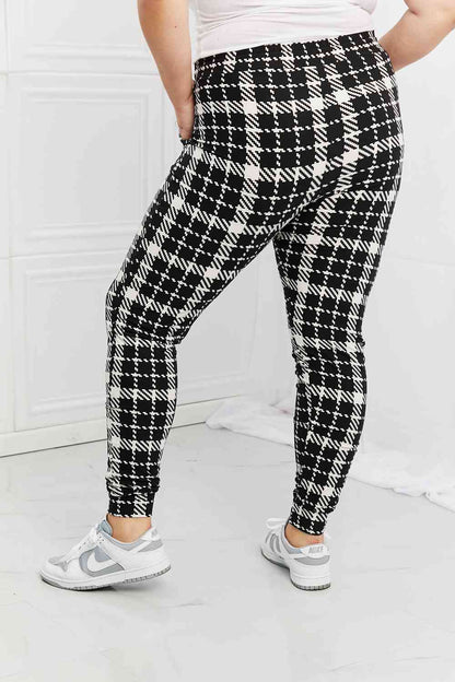 Leggings Depot Stay In - Pantalon de jogging imprimé pleine taille