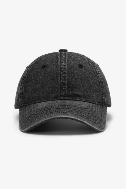 Gorra de béisbol ajustable lisa