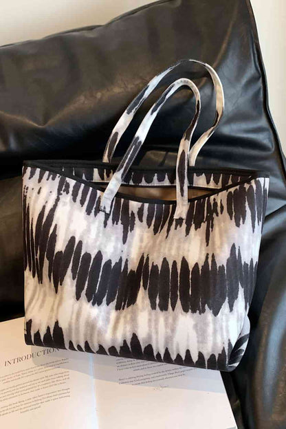 Sac fourre-tout en cuir PU imprimé