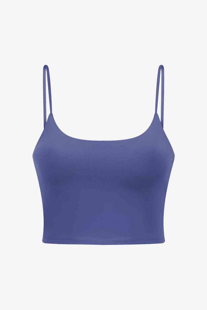 Feel Like Skin - Camisole de sport à encolure dégagée