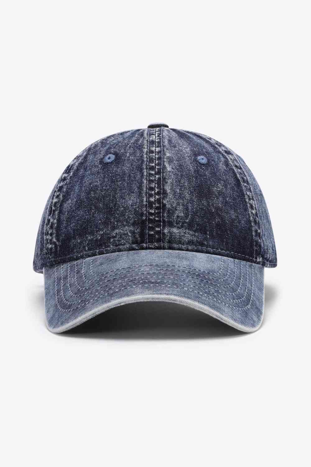 Gorra de béisbol ajustable lisa