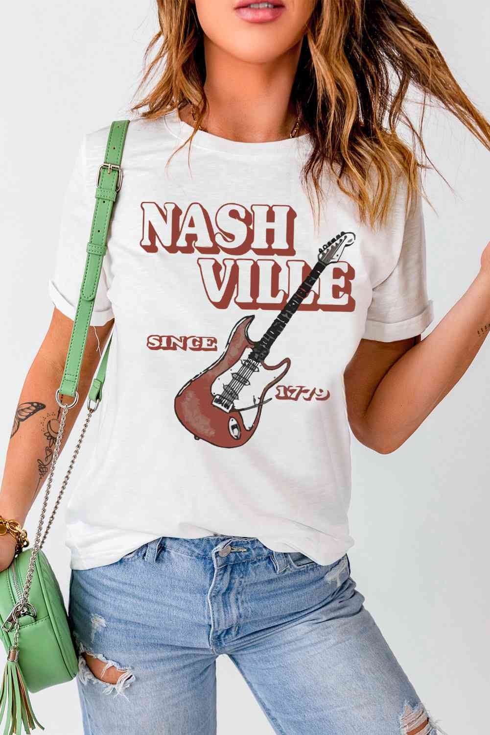 NASHVILLE DEPUIS 1779 T-shirt graphique