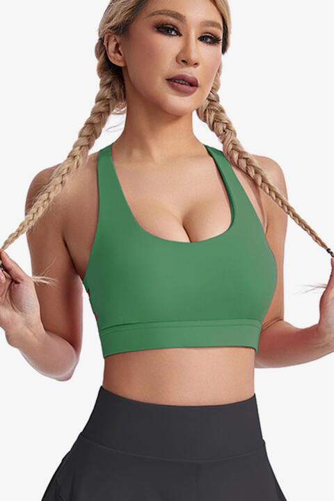 Soutien-gorge de sport à découpes