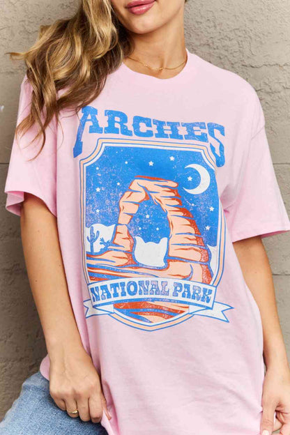 Sweet Claire "Parque Nacional Arches" Camiseta gráfica