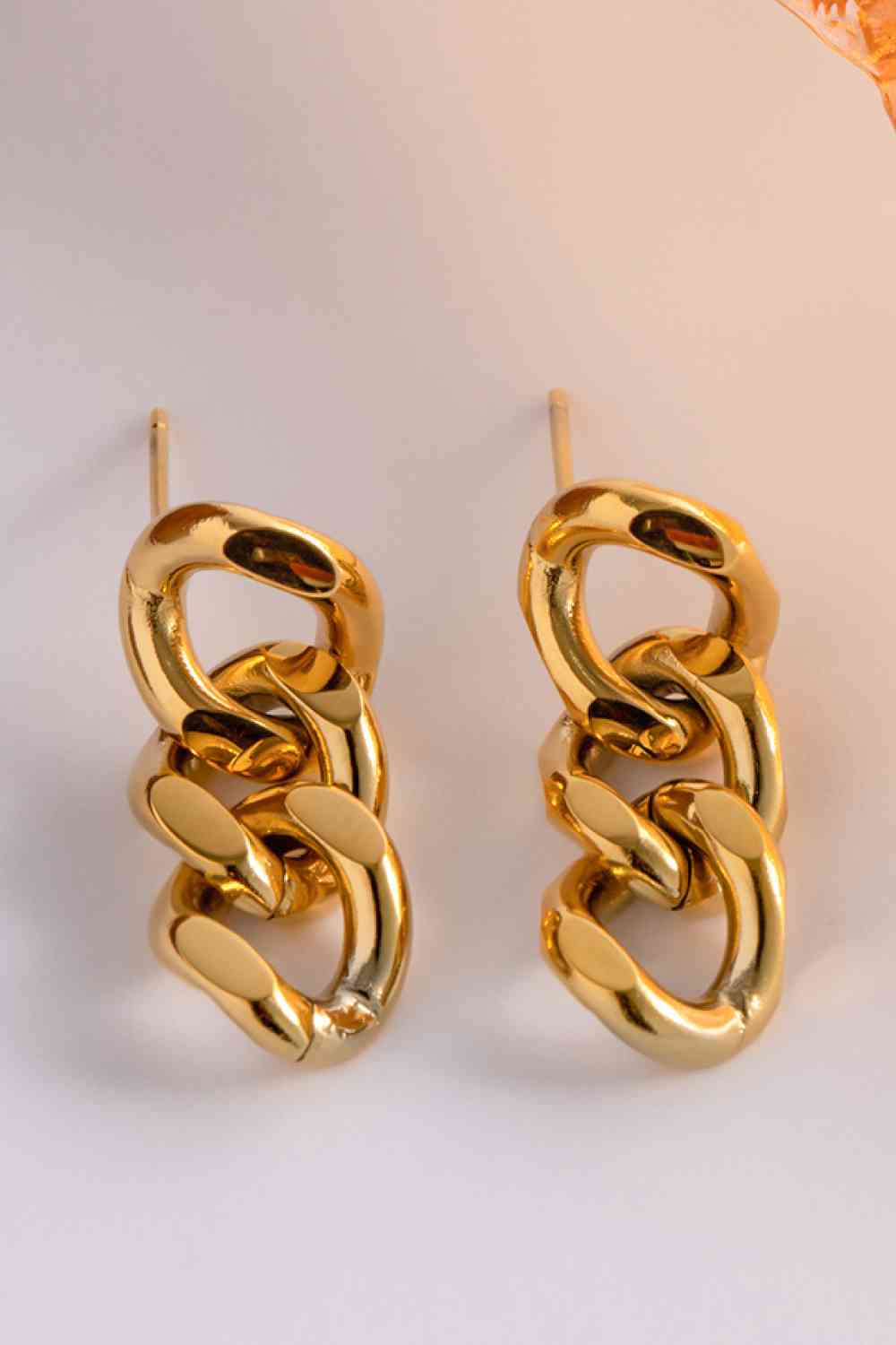 Stainless Steel Chain Earrings