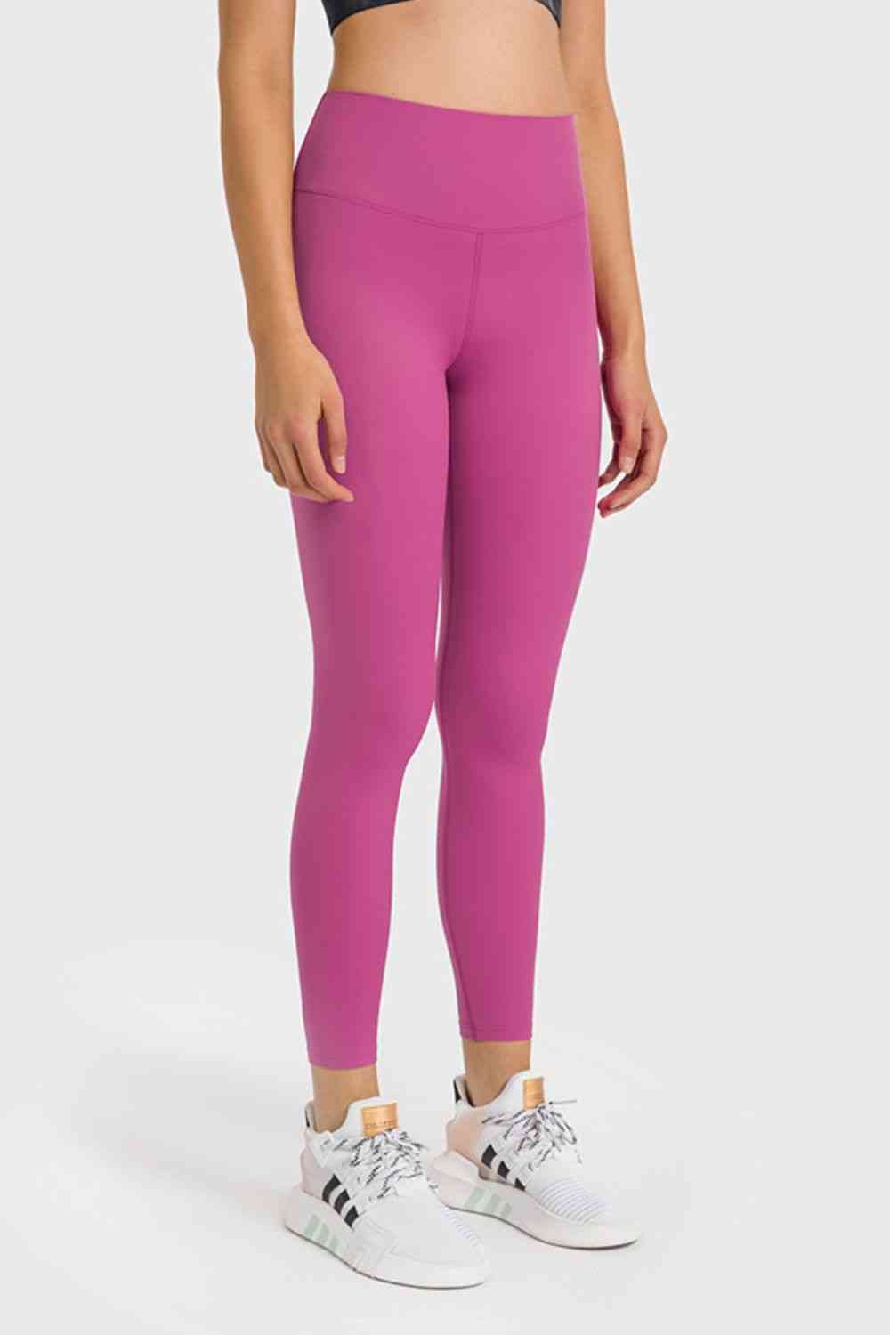 Leggings de yoga de cintura alta hasta los tobillos