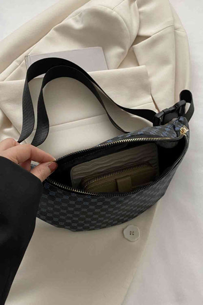 Sac à bandoulière en cuir PU imprimé