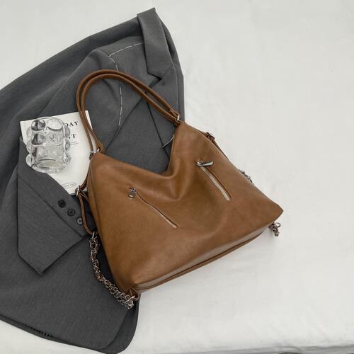 Bolso tote de cuero PU