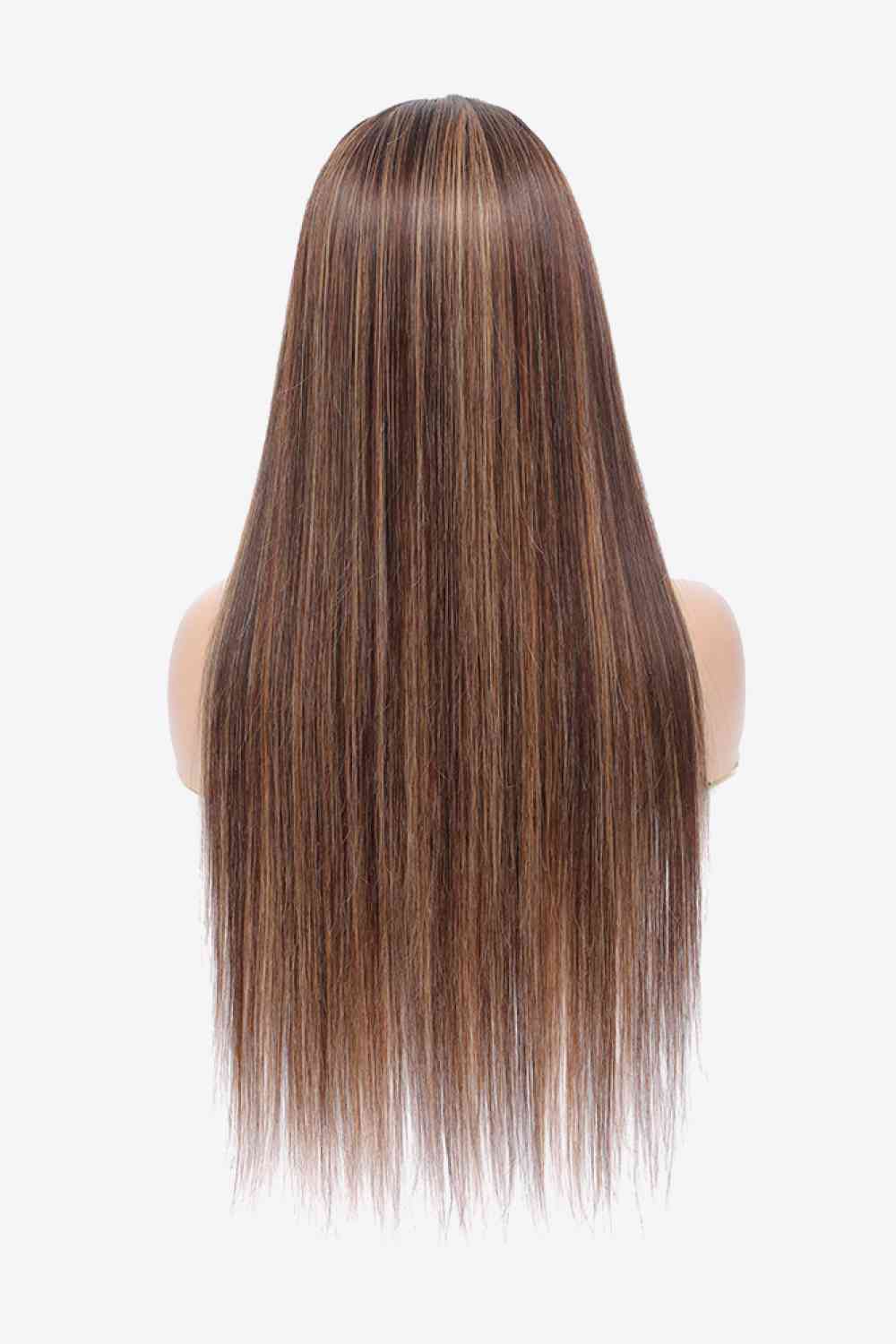 18" 160g Highlight Ombre #P4/27 13x4 Pelucas delanteras de encaje Cabello humano virgen 150% Densidad