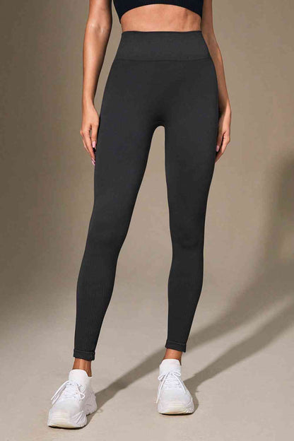 Leggings deportivos con cintura ancha