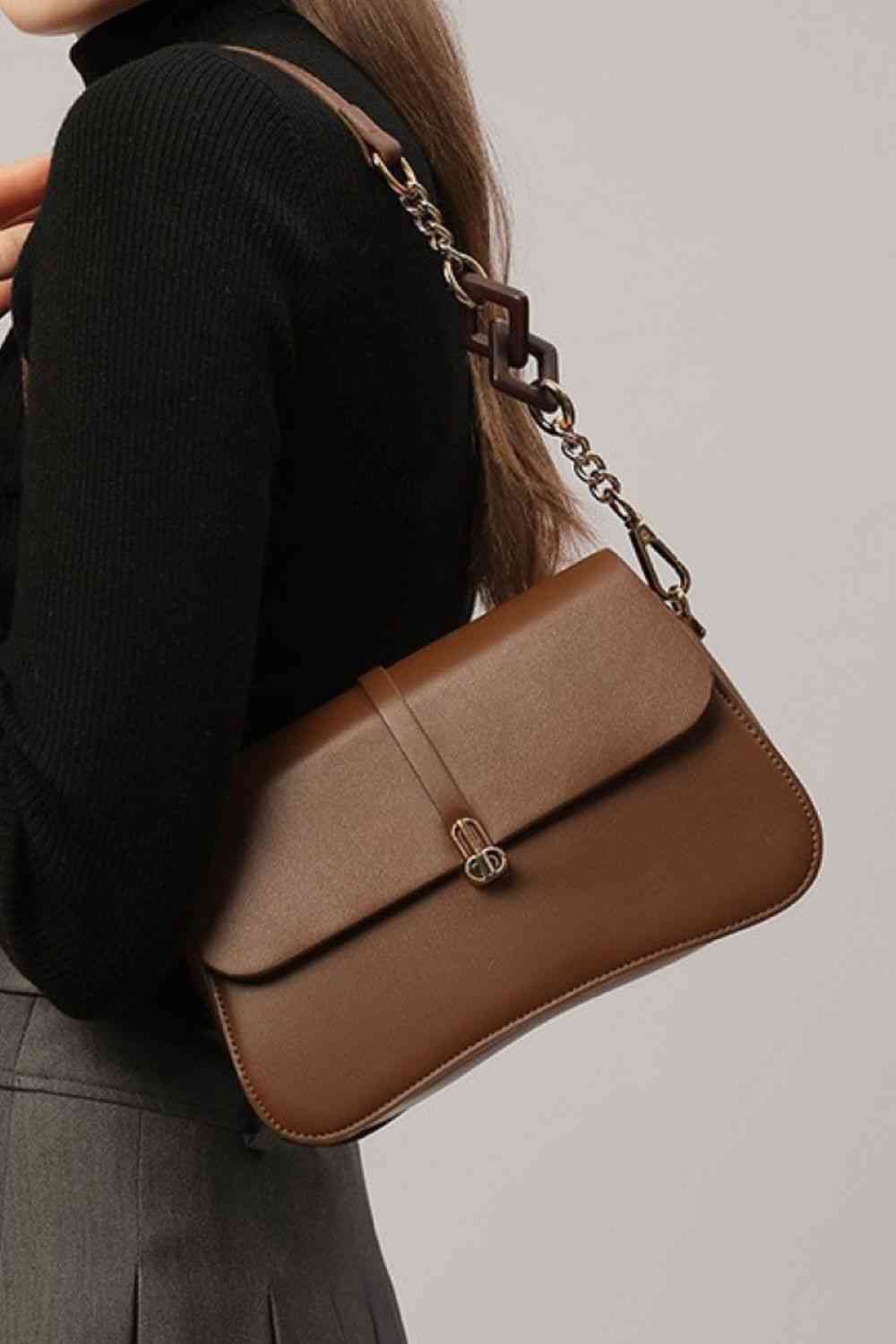 Sac à bandoulière en cuir PU adoré