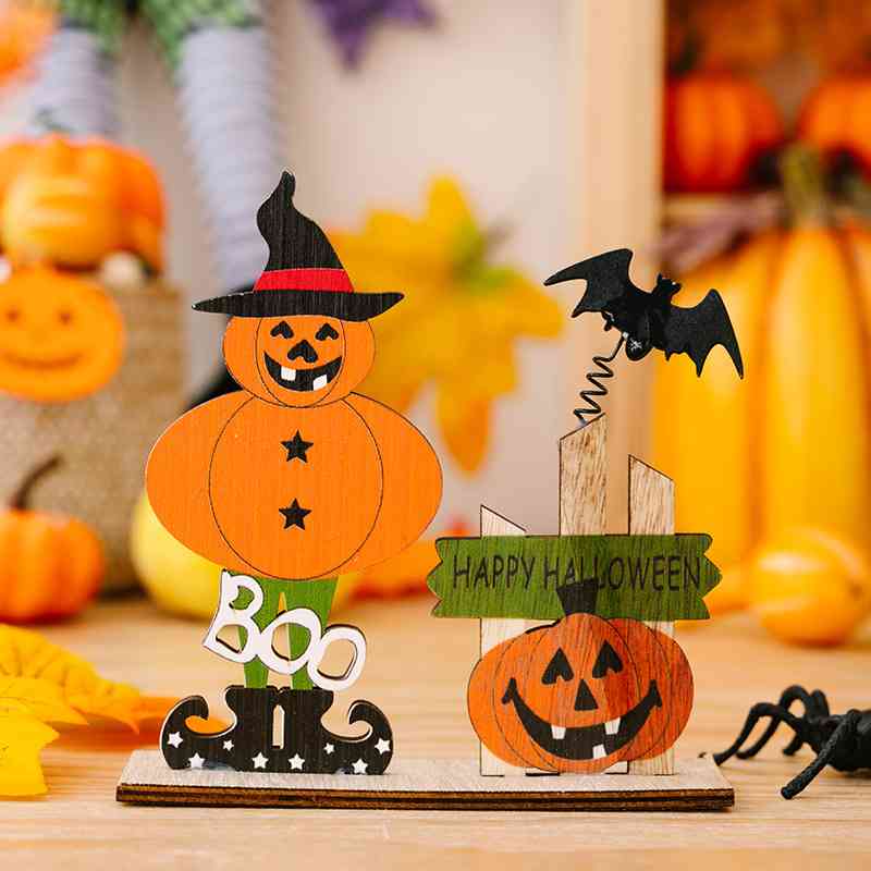 Adornos decorativos de elementos de Halloween de 2 piezas