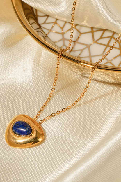 Collier pendentif lapis-lazuli