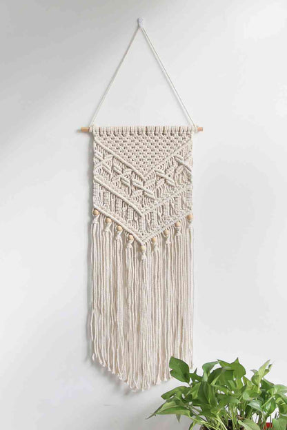 Macrame Fringe Wall Hanging