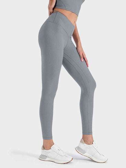 Leggings deportivos con cintura ancha