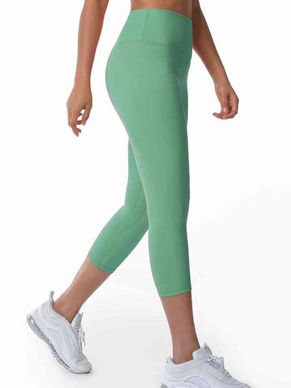 Leggings activos con cintura ancha