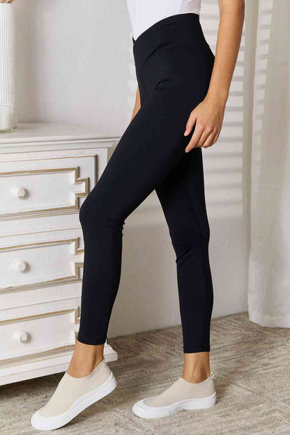 Legging de sport basique Bae avec ceinture en V