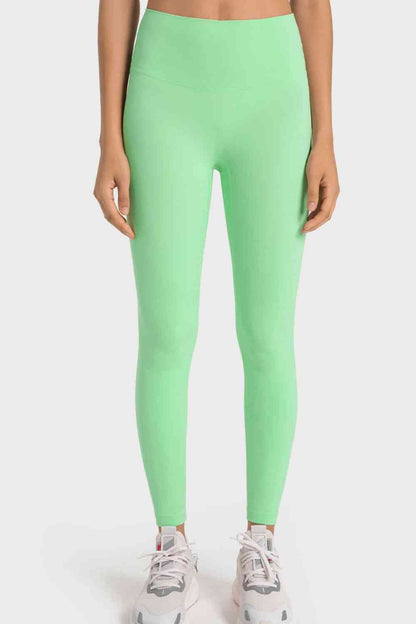 Leggings de yoga con cintura ancha y talle alto