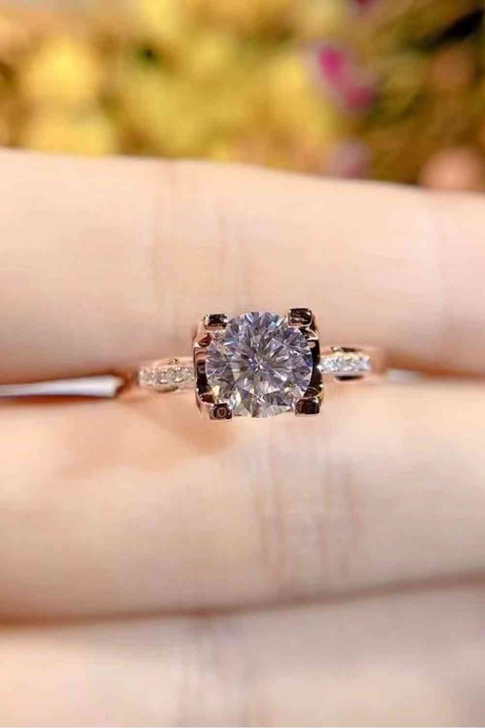 Bague Moissanite 1 Carat