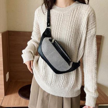 Sac à bandoulière en cuir PU