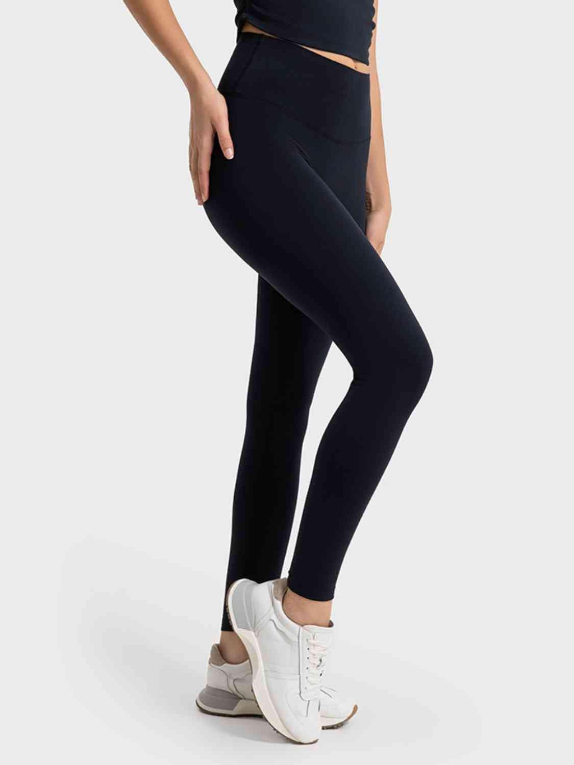 Leggings deportivos con cintura ancha