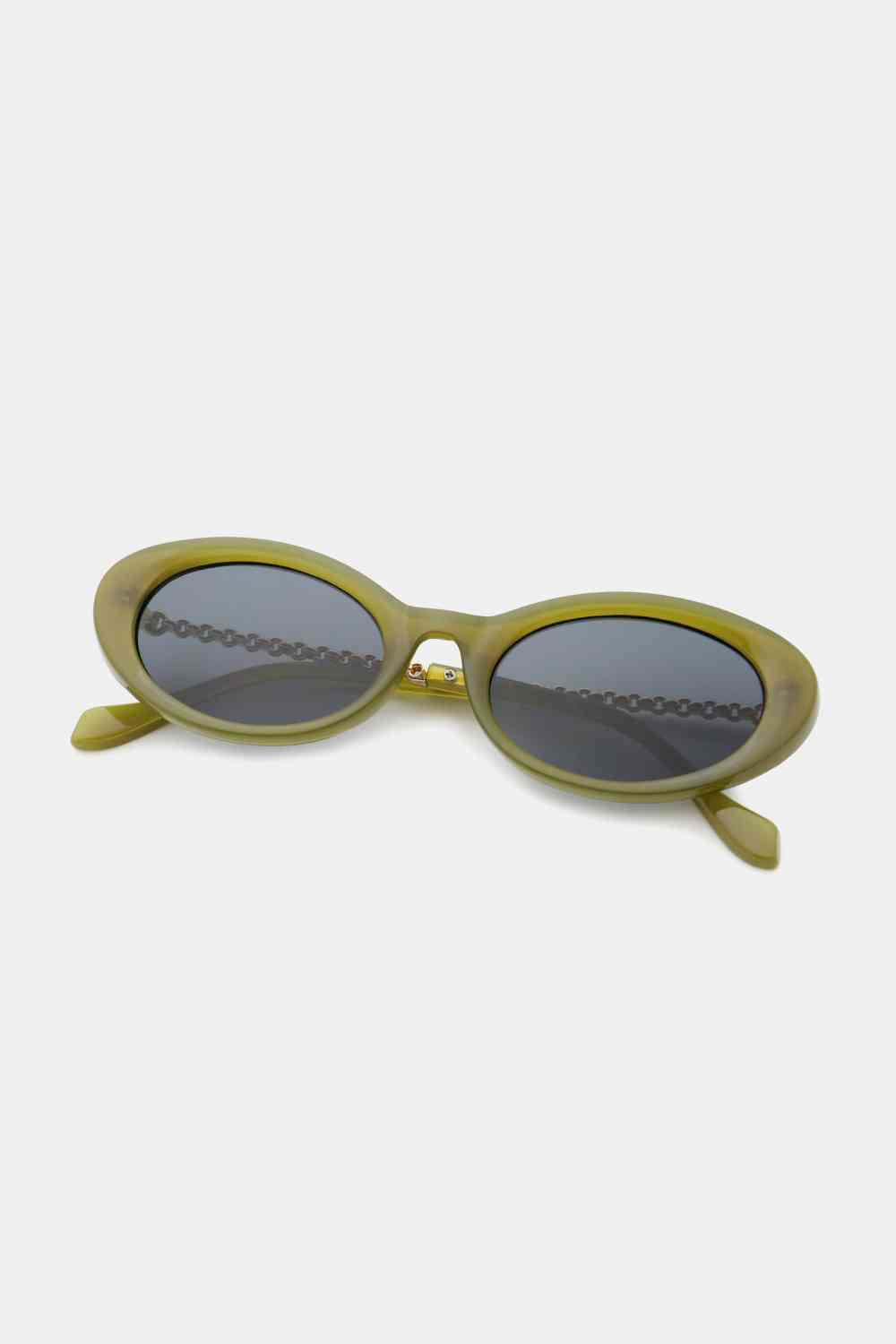 Gafas de sol estilo ojo de gato con montura de policarbonato