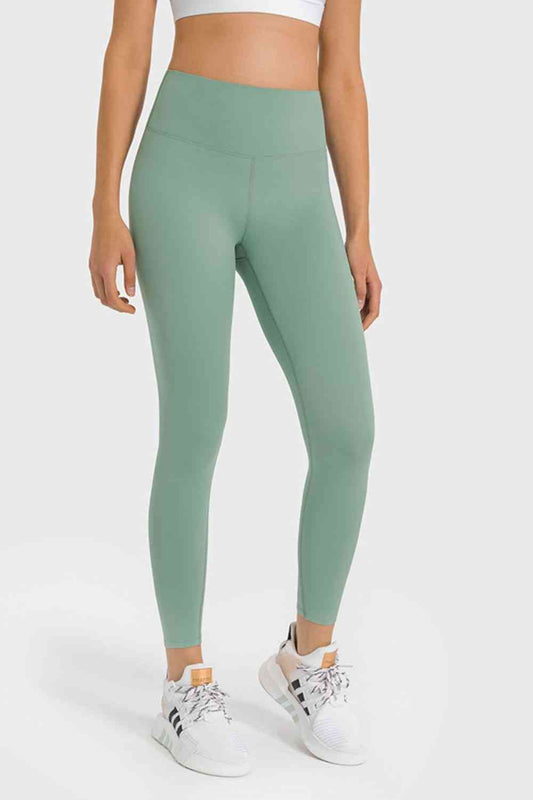 Leggings de yoga taille haute longueur cheville