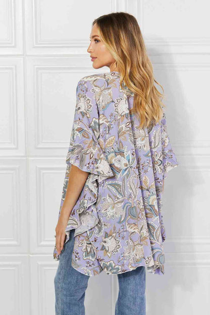 Kimono floral del jardín secreto de Justin Taylor