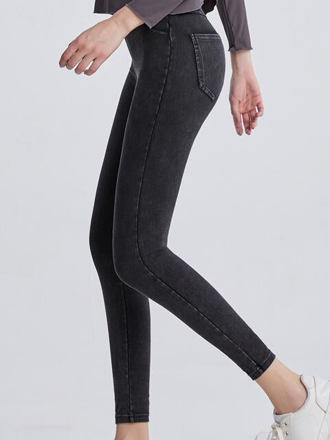 Leggings deportivos con cintura ancha