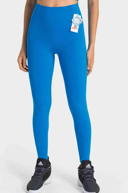 Leggings de yoga con cintura ancha y talle alto