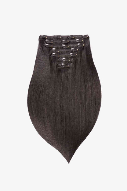 Extensiones de cabello con clip de 16 "y 110 g Cabello humano indio