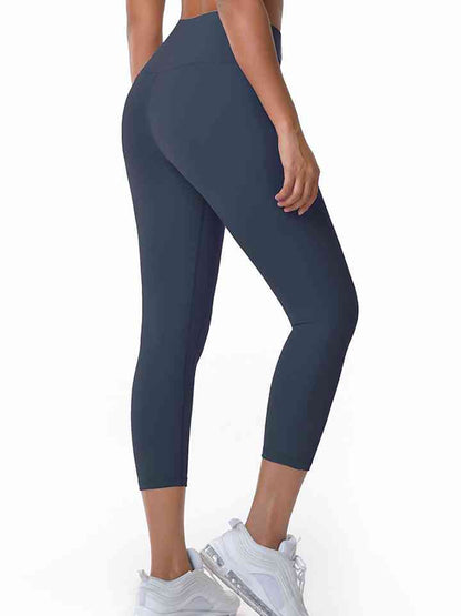 Leggings activos con cintura ancha