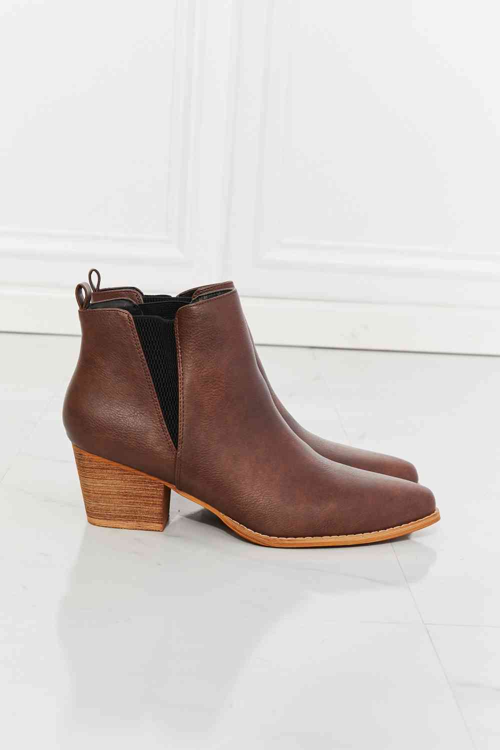 MMShoes Back At It - Bottines à bout pointu - Chocolat