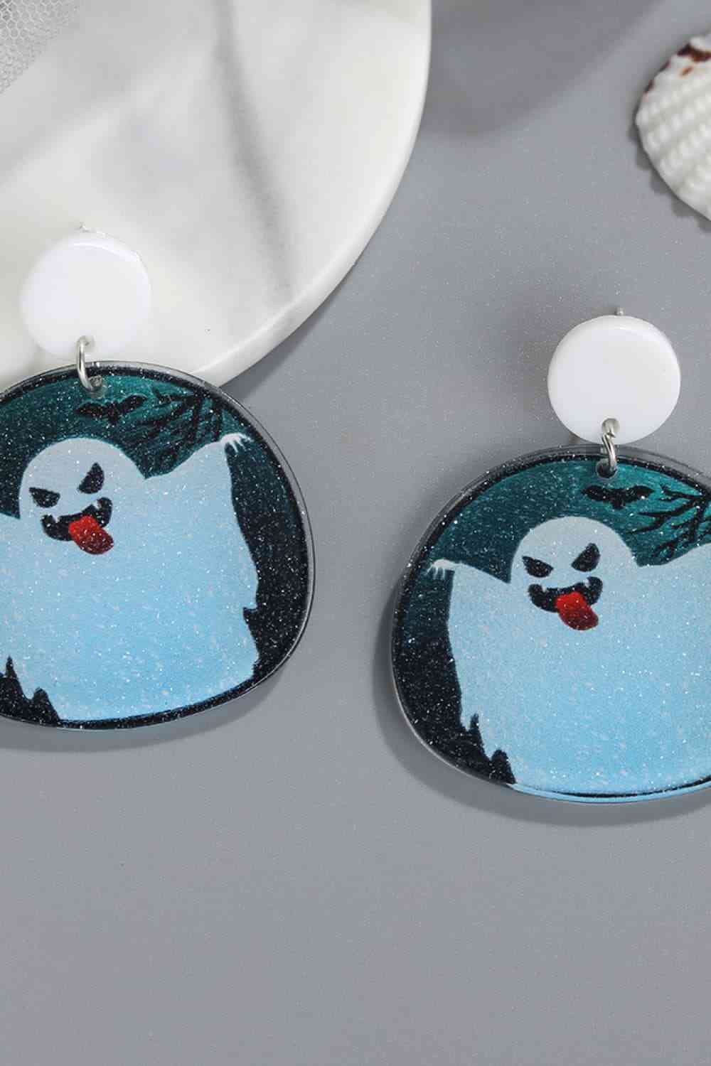 Boucles d'oreilles thème Halloween