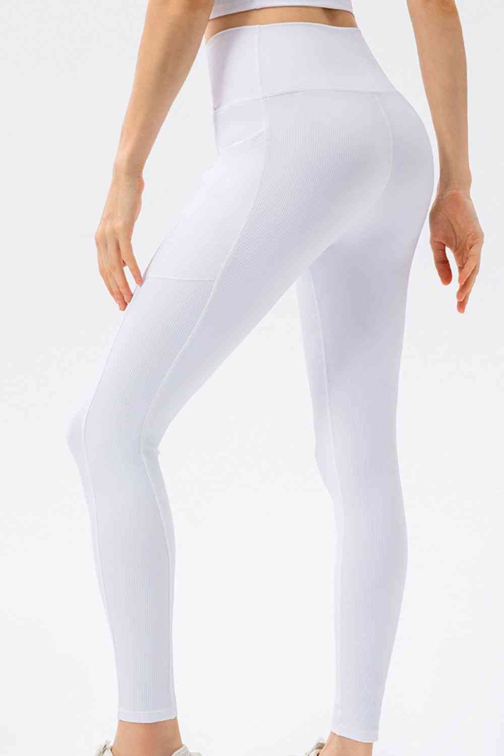 Pantalon de sport long coupe slim avec ceinture en forme de V