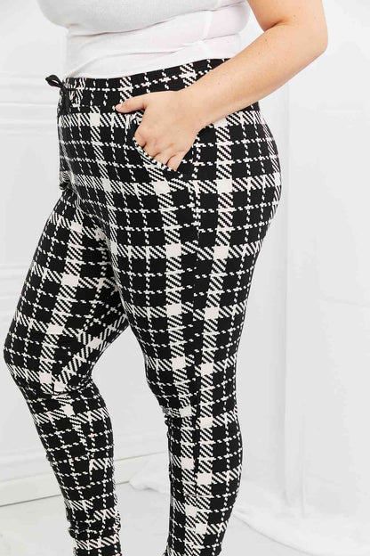 Leggings Depot Stay In - Pantalon de jogging imprimé pleine taille